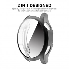 Силиконов протектор Ka Digital 360 за Huawei Watch 3, 46 mm, Черен