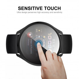 Силиконов протектор Ka Digital 360 за Huawei Watch 3, 46 mm, Черен