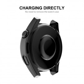 Силиконов протектор Ka Digital 360 за Huawei Watch 3 Pro, 48 mm, Черен