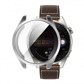Силиконов протектор Ka Digital 360 за Huawei Watch 3 Pro, 48 mm, Сребрист