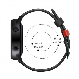 Каишка Ka Digital Exclusive 22mm за Huawei  GT/GT2/GT2 Pro/Watch 3/Watch 3 pro , Samsung Galaxy Watch 3, Samsung Gear 3 Frontier, Черна