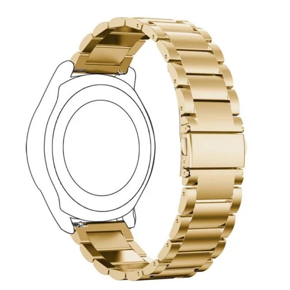 Метална верижка Ka Digital 22mm за Huawei Watch 3/GT/GT2/GT2 Pro , Smasung Galaxy Watch 3, Samsung Gear 3 Frontier, Златиста