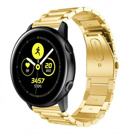 Метална верижка Ka Digital 22mm за Huawei Watch 3/GT/GT2/GT2 Pro , Smasung Galaxy Watch 3, Samsung Gear 3 Frontier, Златиста