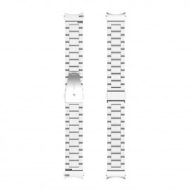 Метална верижка Ka Digital, Съвместима с Samsung Galaxy Watch 4 Classic 46 мм / 42 мм и Samsung Galaxy Watch 4 44 мм / 40 мм, Сребрист