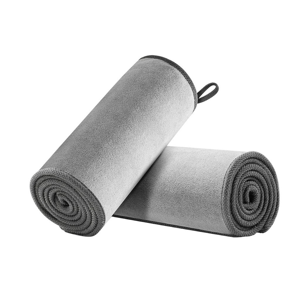 Baseus микрофибърна кърпа за кола, 2 броя, 40 cm х 40 cm, сива 6953156220874