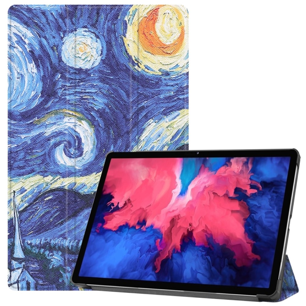 Калъф за таблет KA Digital за Lenovo Tab P11 / P11 Plus,TB-J606, TB-J616, J607Z, Звездно небе