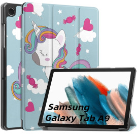 Kалъф Ka Digital за таблет Samsung Galaxy Tab A9 2023, 8,7 инча, T110 / 115, Еднорог