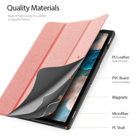 Kалъф за таблет Dux Ducis Samsung Galaxy Tab A8 2021, 10,5 Inch, X200 / X205, Розов