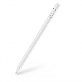 Писалка стилус KaDigital Premium Active Stylus Pen за таблет и телефон, Бяла