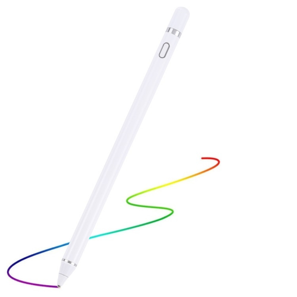 Писалка стилус KaDigital Premium Active Stylus Pen за таблет и телефон, Бяла