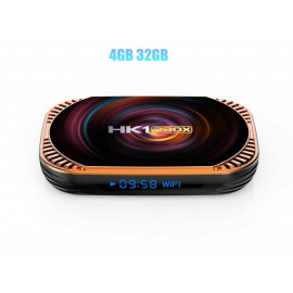 Мултимедия плеър KA Digital HK1 RBox X4S, Amlogic 905X4, Smart TV Box Android 11, 8K 4GB Ram, 32GB памет 2.4G/5G WIFI USB 3.0