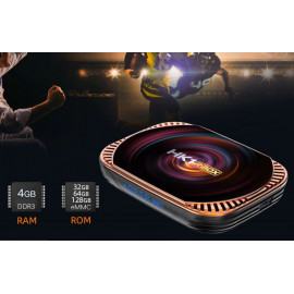Мултимедия плеър KA Digital HK1 RBox X4S, Amlogic 905X4, Smart TV Box Android 11, 8K 4GB Ram, 32GB памет 2.4G/5G WIFI USB 3.0