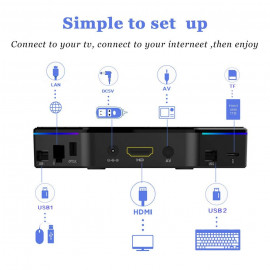 Мултимедия плеър KA Digital T95Z Plus, Allwinner H618, Smart TV Box Android 12, 6K, 4GB Ram, 32GB памет 2.4G/5G WIFI