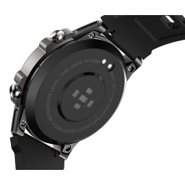 Военен часовник KA DIGITAL DM52 ,Bluetooth обаждане, 1.45” Ultra Smooth Touch HD LCD, AI гласов асистент, 100+ спортни режима, Здравен монитор, Висока автономия, Black