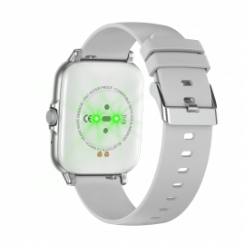Смарт Часовник KA Digital GT50, NFC, BT разговори, Пулс, Кръвно налягане, Кислород, Сребрист