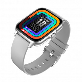Смарт Часовник KA Digital GT50, NFC, BT разговори, Пулс, Кръвно налягане, Кислород, Сребрист