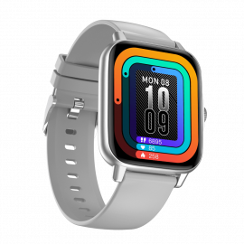 Смарт Часовник KA Digital GT50, NFC, BT разговори, Пулс, Кръвно налягане, Кислород, Сребрист