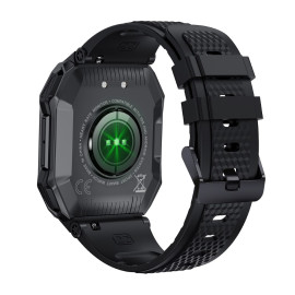 Военен часовник KA DIGITAL K55, 1.85” UltraVision, Bluetooth обаждане, AI гласов асистент, Анти-Шок, Мулти спортове, Мониторинг на здравето, Известия, Mетеорологично време, Black