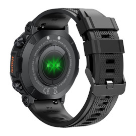 Военен часовник KA DIGITAL K56 Pro ,Bluetooth обаждане, 1.39” Ultra Smooth Touch HD LCD, AI гласов асистент, 100+ спортни режима, Здравен монитор, Висока автономия, Black