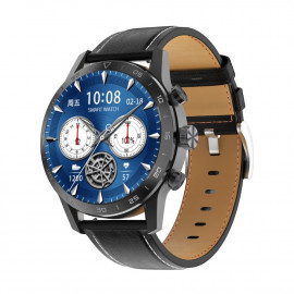 Смарт Часовник KA Digital КК70, BT разговори, EKG, Пулс, Допълнителна каишка, Черен