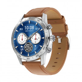 Смарт Часовник KA Digital КК70, BT разговори, EKG, Пулс, Допълнителна каишка, Сребрист