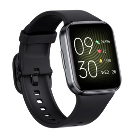 Смарт Часовник KA Digital Q23, Кръвно налягане, Кислород, Пулс, Черен