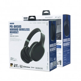 Proda Manmo Безжични Bluetooth слушалки PD-BH500, Черни