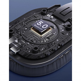 Безжични Bluetooth слушалки за игри Remax за геймъри, синьо (RB-750HB)