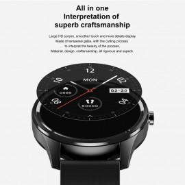 Спортен Смарт Часовник KA Digital DT55, Пулс, Кръвно налягане, Kрачки, Разстояние, Черен Спортен Смарт Часовник KA Digital DT55, Пулс, Кръвно налягане, Kрачки, Разстояние, Черен