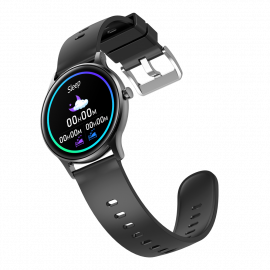 Смарт Часовник KA Digital S33, Пулс, Кръвно налягане, Кислород, Черен