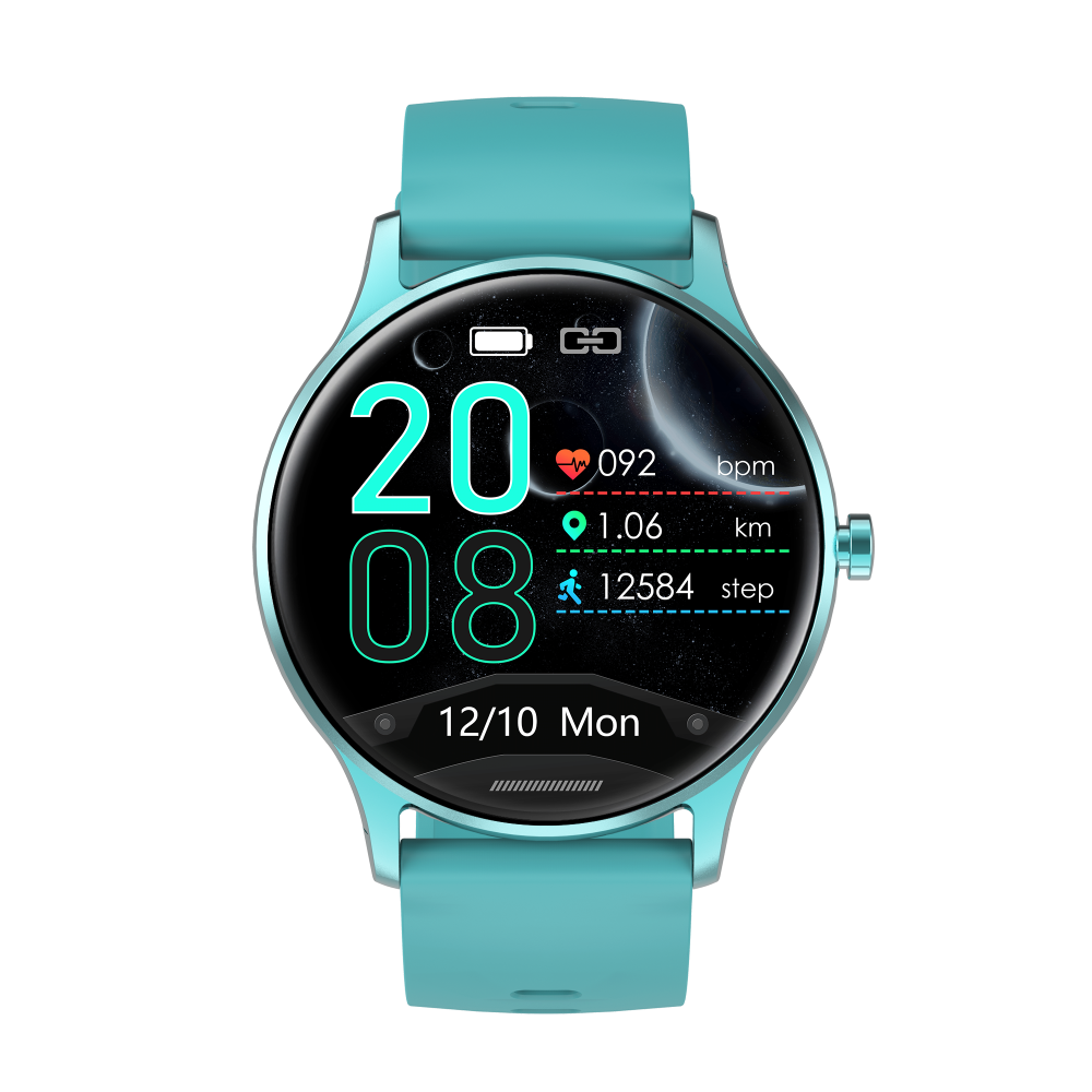 Смарт Часовник KA Digital S33, Пулс, Кръвно налягане, Кислород, Син