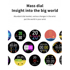 Смарт Часовник KA Digital® ZL02, Черен Смарт Часовник KA Digital® ZL02, Черен