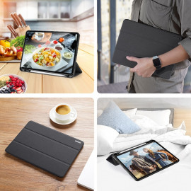 Калъф за таблет Dux Ducis Domo за Apple iPad Pro 12,9 inch, 2021, Черен