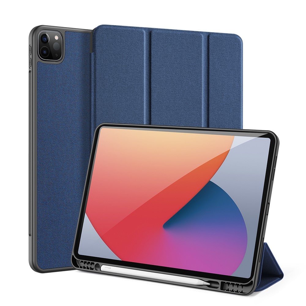 Калъф за таблет Dux Ducis Domo за Apple iPad Pro 12,9 inch, 2021, Тъмно син