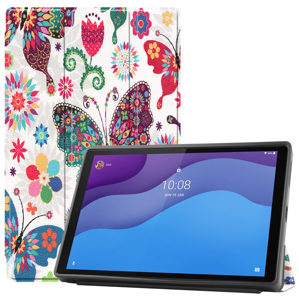 Калъф за таблет Ka Digital Lenovo Tab M10 HD Gen 2, TB-X306F, Пеперуди