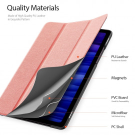 Калъф за таблет Dux Ducis Domo за Samsung Galaxy Tab A7 2020, 10,4 инча, T500 / 505, Розов