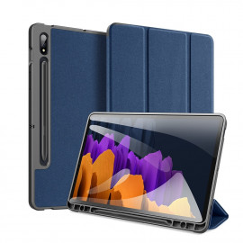 Калъф за таблет Dux Ducis Domo за Samsung Galaxy Tab S7 Plus 2020, 12,4 инча, T970 / T975 / T976, Тъмно син