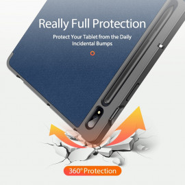 Калъф за таблет Dux Ducis Domo за Samsung Galaxy Tab S7 2020, 11 инча, T870 / T875, Тъмно Син