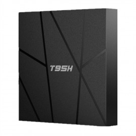 Мултимедиен плеър KADigital® T95H Allwinner H616 quad core Smart TV Box, Android 10, 4GB Ram, 32GB памет, 2.4G  WIFI