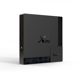 Мултимедиен плеър KADigital® X96 Mate Allwinner H616 quad core Smart TV Box, Android 10, 4GB Ram, 32GB памет, 2.4G / 5G WIFI